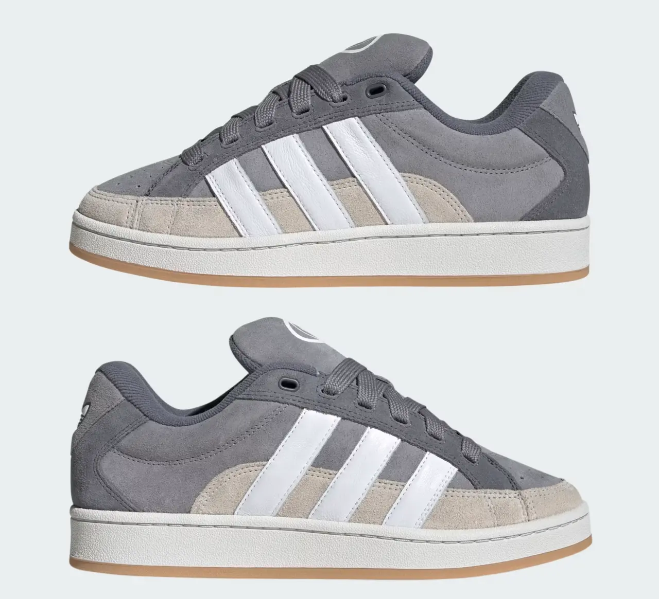 Giay Adidas Campus 00s Beta 'Grey Cloud White' JR2463