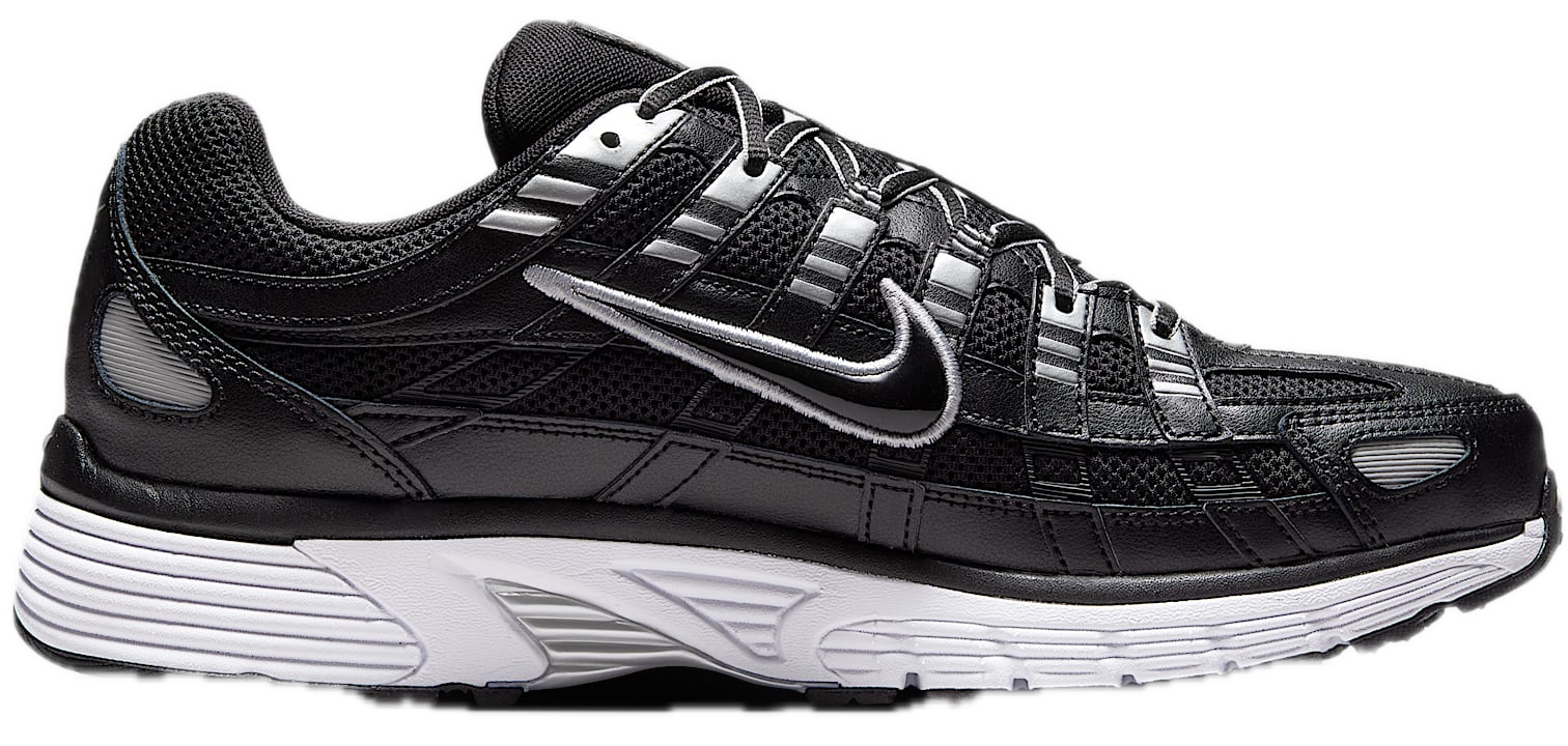 Giay Nike P-6000 'Black White Metallic Silver' CD6404-026