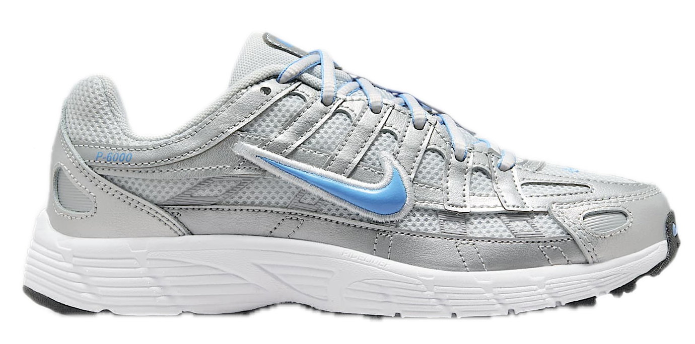Giay Nike P-6000 GS 'Metallic Silver University Blue' HV5064-007