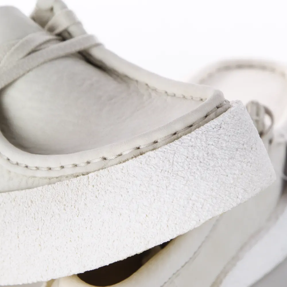 Giay Clarks Wallabee Cup 'White Nubuck' 26158152