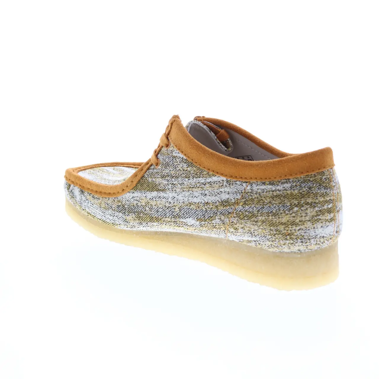 Giay Clarks Originals Wallabee 'Sand Natural Fabric' 26159548