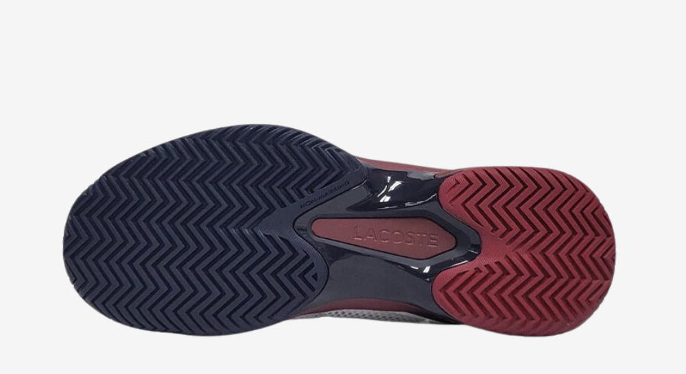 Giay Lacoste Tech Point Textile 'White Red' 746SMA00152G1