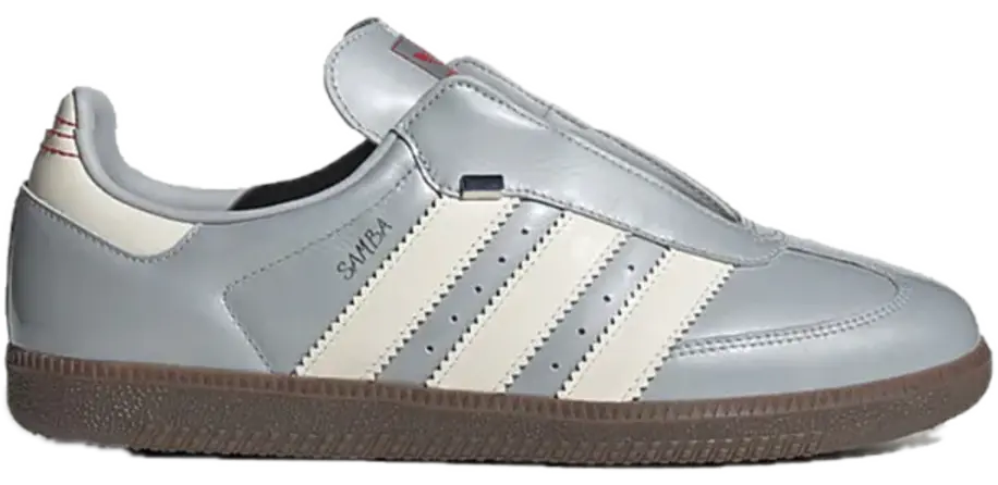 Giay Adidas Originals Samba OG 'Silver White' JQ0012