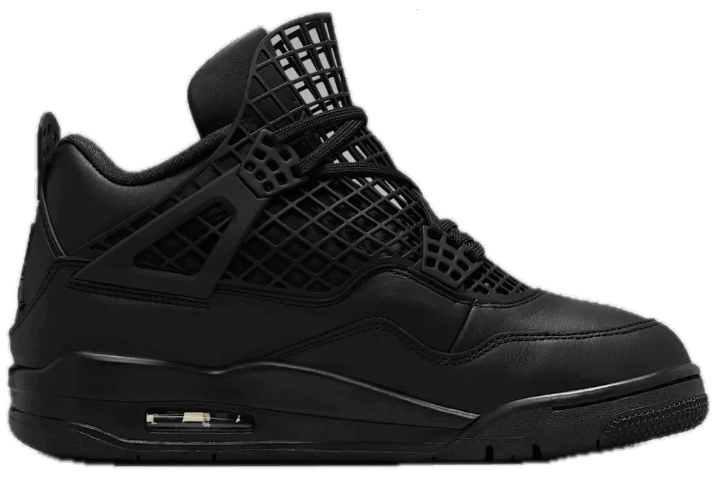 Giay Nike Air Jordan 4 NET 'Triple Black' FN7251-001