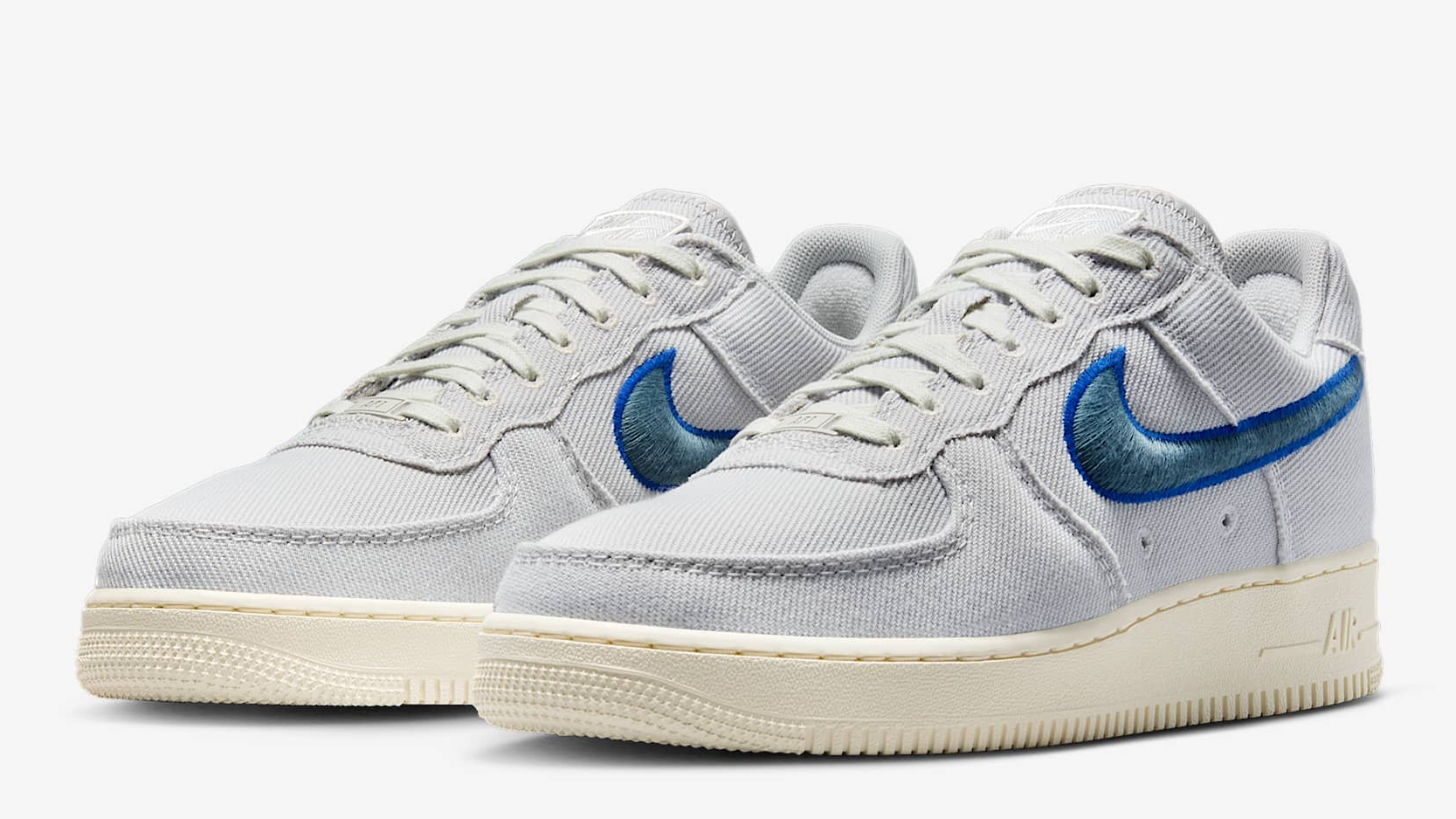 Giay Nike Air Force 1 Low Canvas 'Grey' HV1204-001