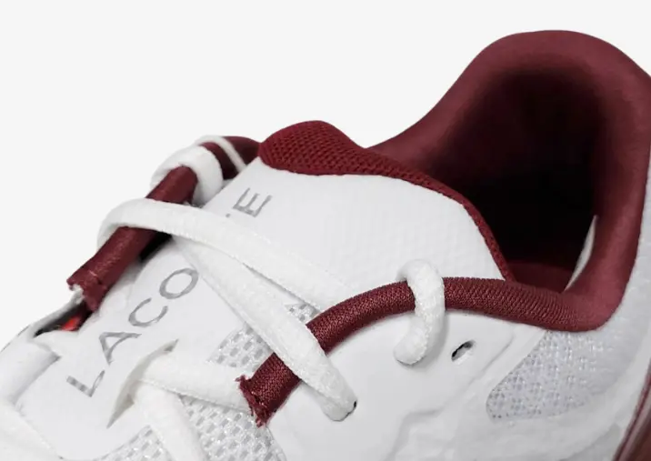 Giay Lacoste Tech Point Textile 'White Red' 746SMA00152G1