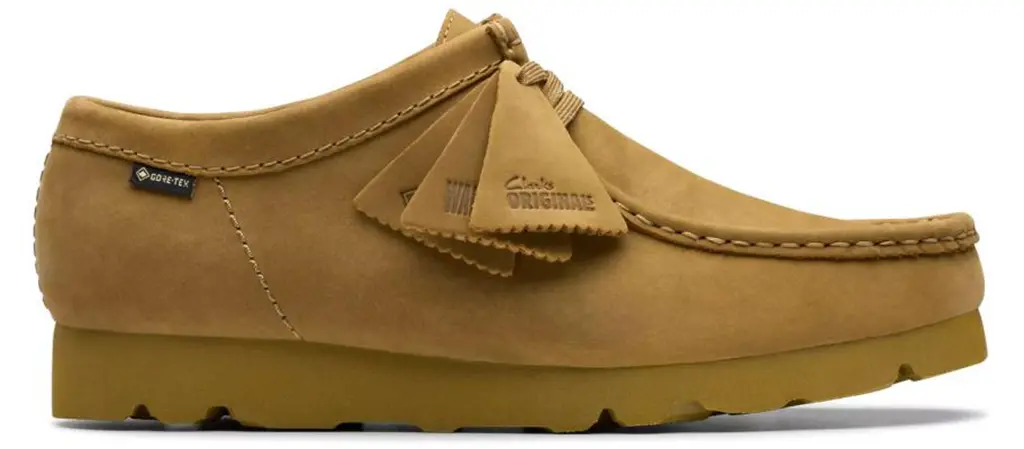 Giay Clarks Originals Wallabee Gore-Tex 'Oakmoss Nubuck' 26177731