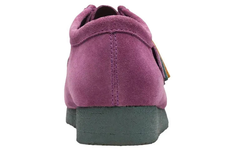 Giay Clarks Originals Wallabee Boot 'Purple Green' 261688607