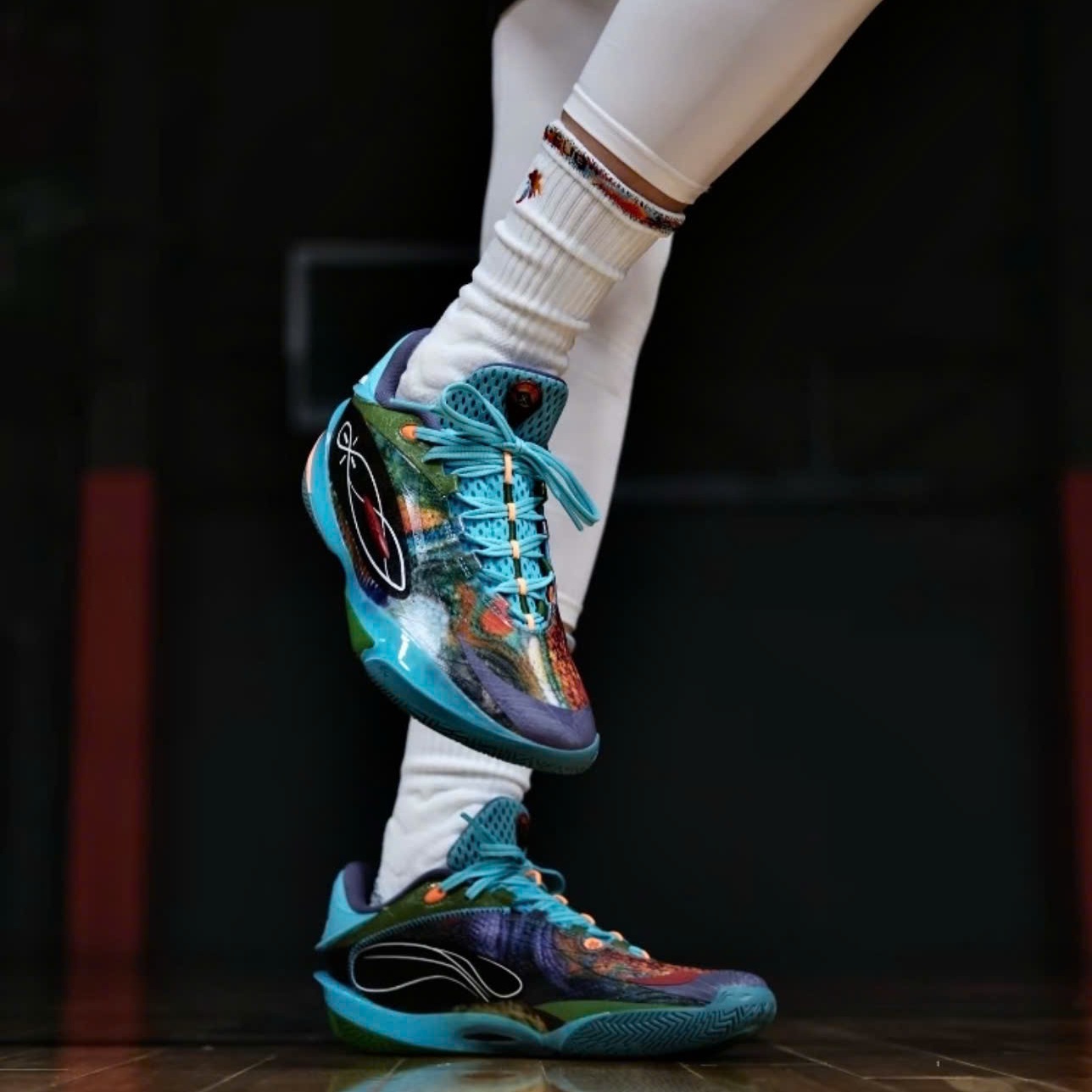 Alternative view of Giày Li-Ning Wade 808 5 Ultra 'Lizard' ABAV015-5