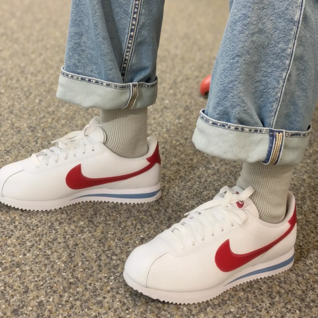 Alternative view of Giày Nike Cortez Leather 'Forrest Gump' DM4044-108