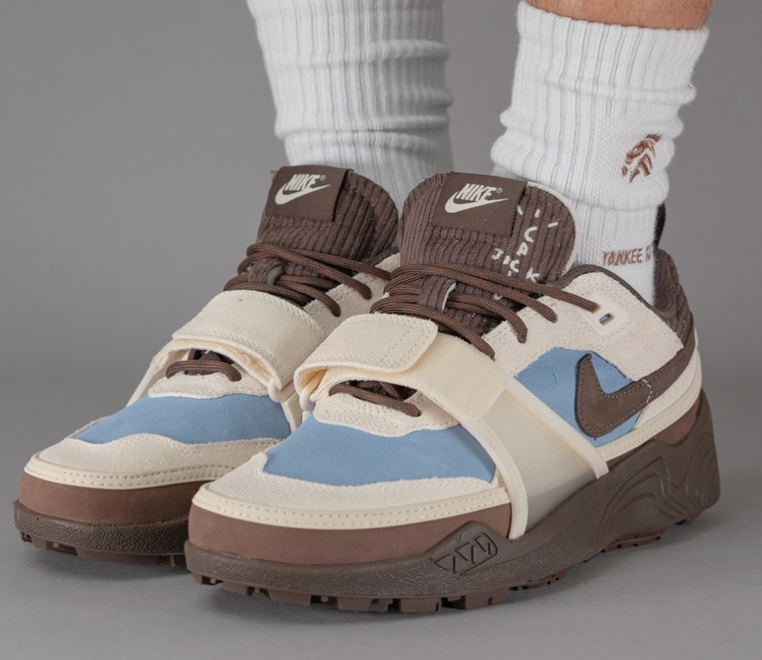 Giày Nike Zoom Field Jaxx Travis Scott 'Leche Blue' HQ3072-400 - Ảnh 4