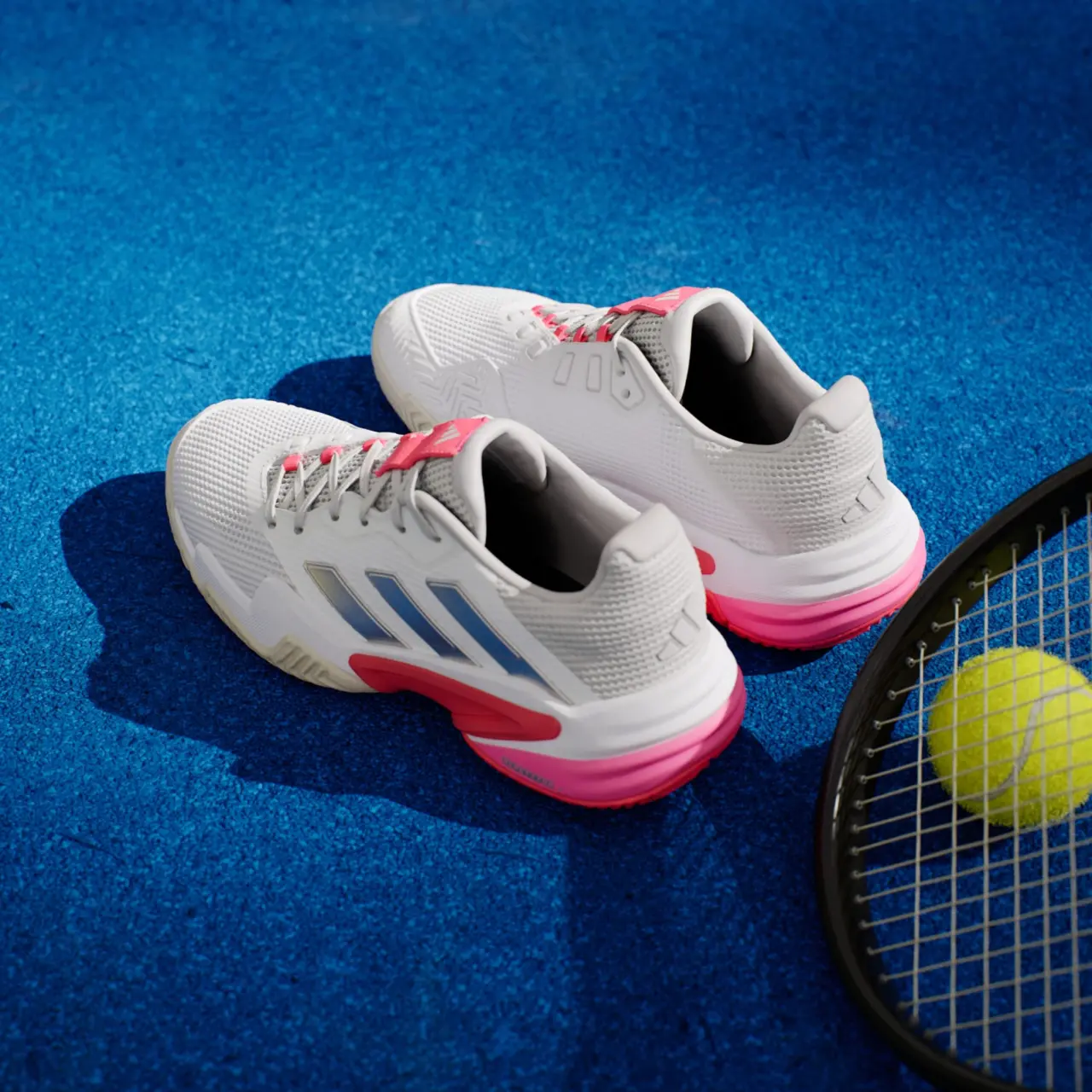 Giay Adidas Barricade 13 'Champagne Metallic Lucid Red' IH2967