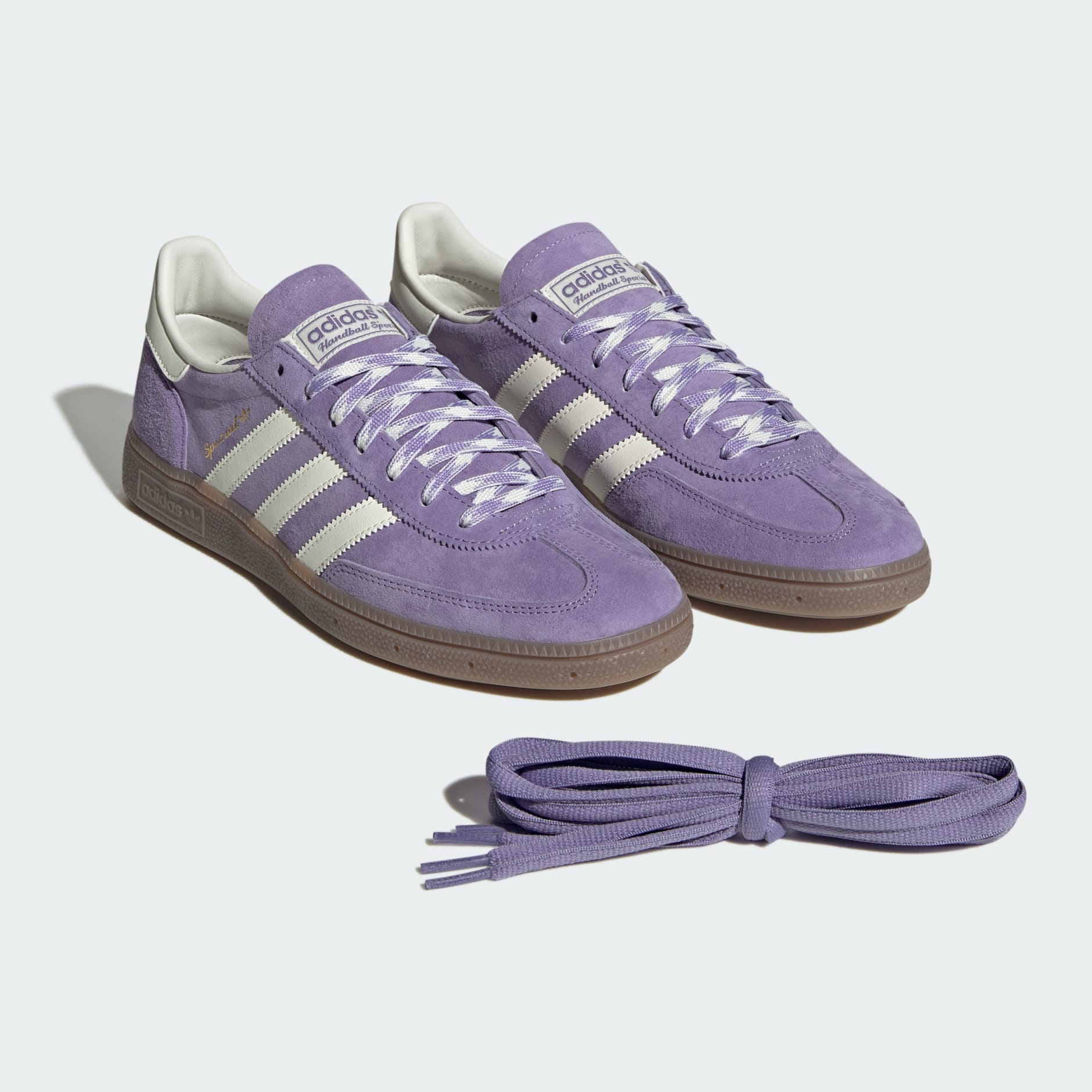 Giay Adidas Handball Spezial 'Purple' KI5935