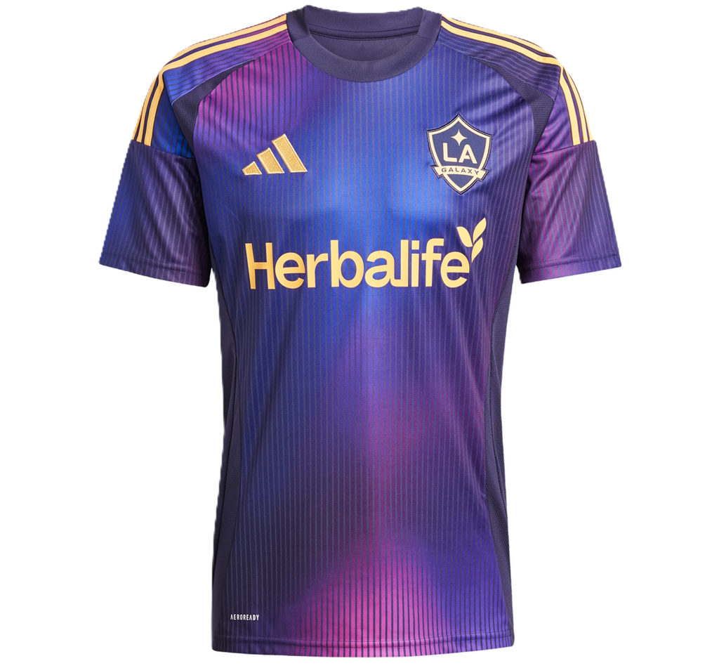 Ao Adidas LA Galaxy 25/26 Away Jersey 'Purple' IV9853