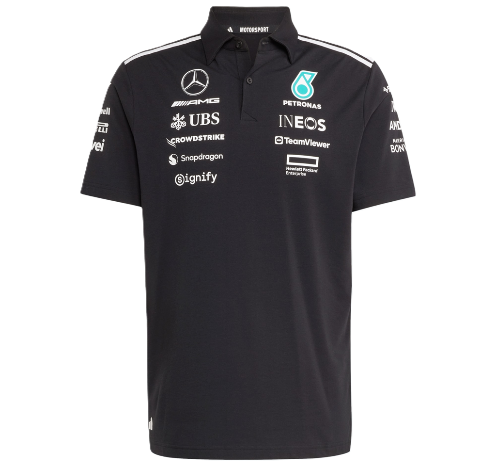 Ao Adidas Mercedes AMG Petronas F1 Team Polo 'Black' JW5391
