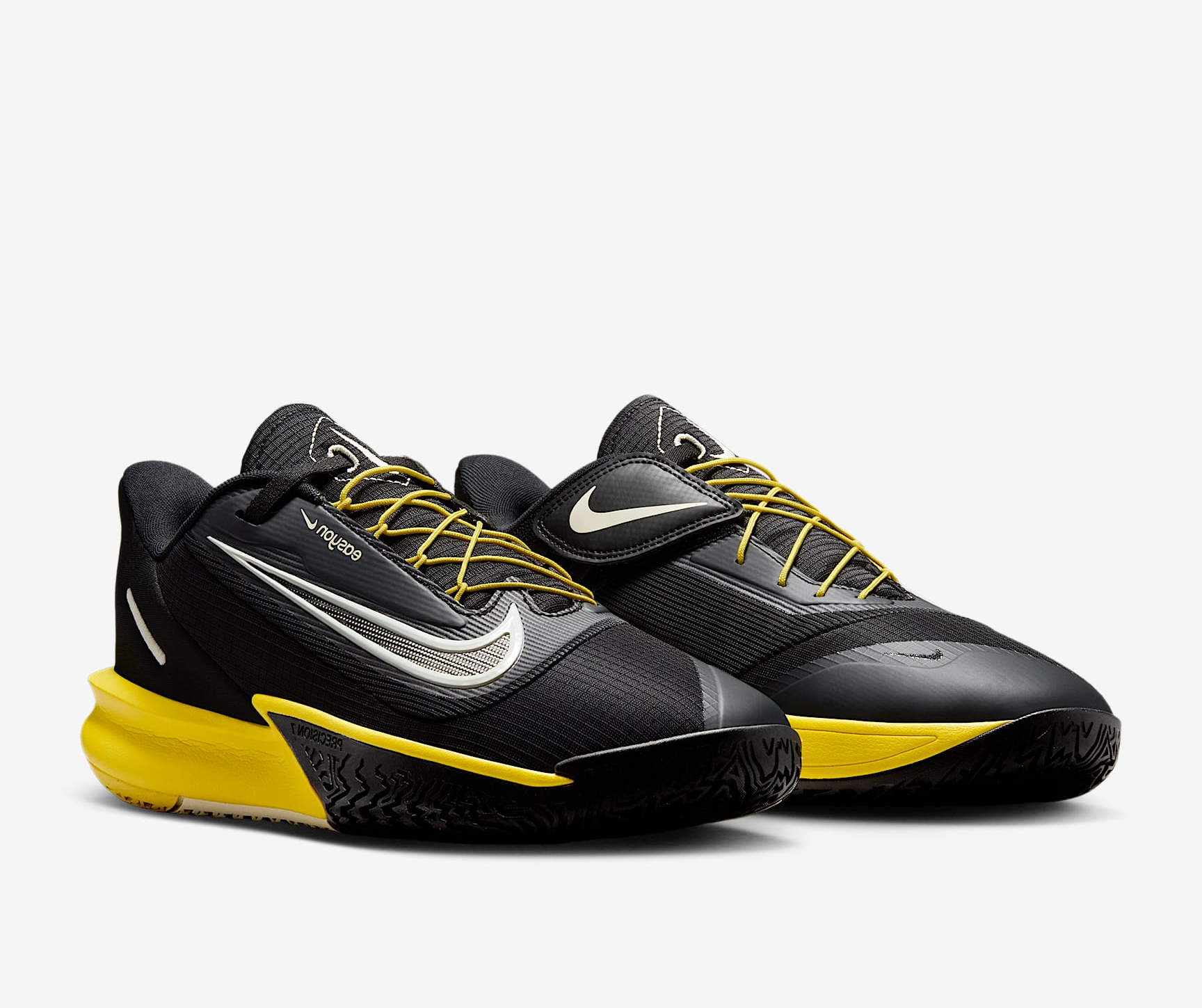 Giay Nike Precision 7 EasyOn 'Black Lightning Coconut Milk' HJ9154-001