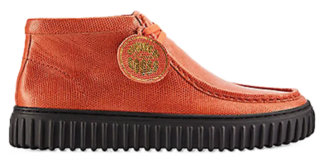 Giay Clarks Torhill Hi x Martine Rose 'Orange Interest Leather' 26180974