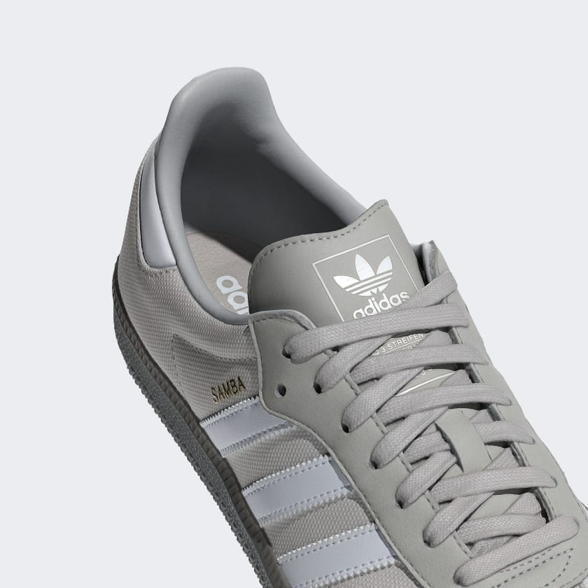 Giay Adidas Samba OG 'Grey Cloud White Grey' IE9099