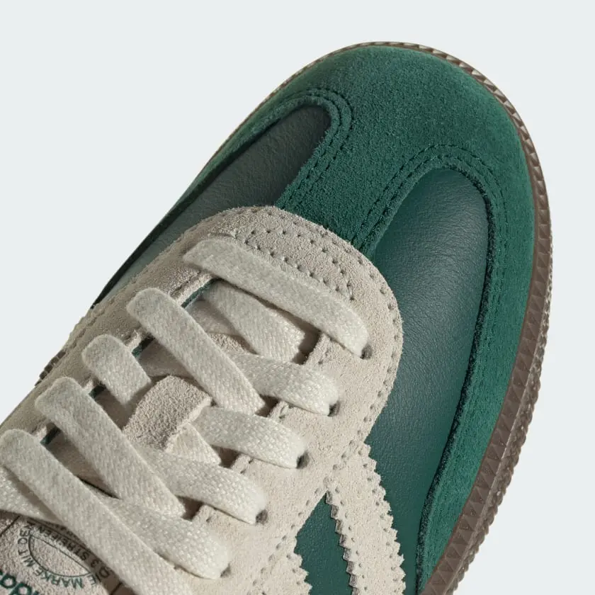 Giay Adidas Samba OG GS 'Dark Green Beige' JH7862