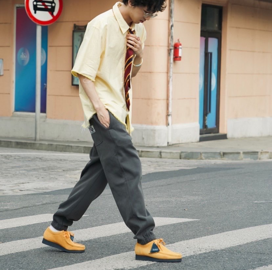 Giay Clarks Originals Wallabee Cup 'Yellow' 261688587