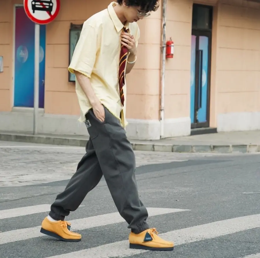 Giay Clarks Originals Wallabee Cup 'Yellow' 261688587