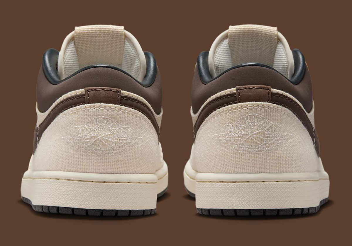 Giay Nike Air Jordan 1 Low Premium 'Pale Ivory Baroque Brown' IB8058-110