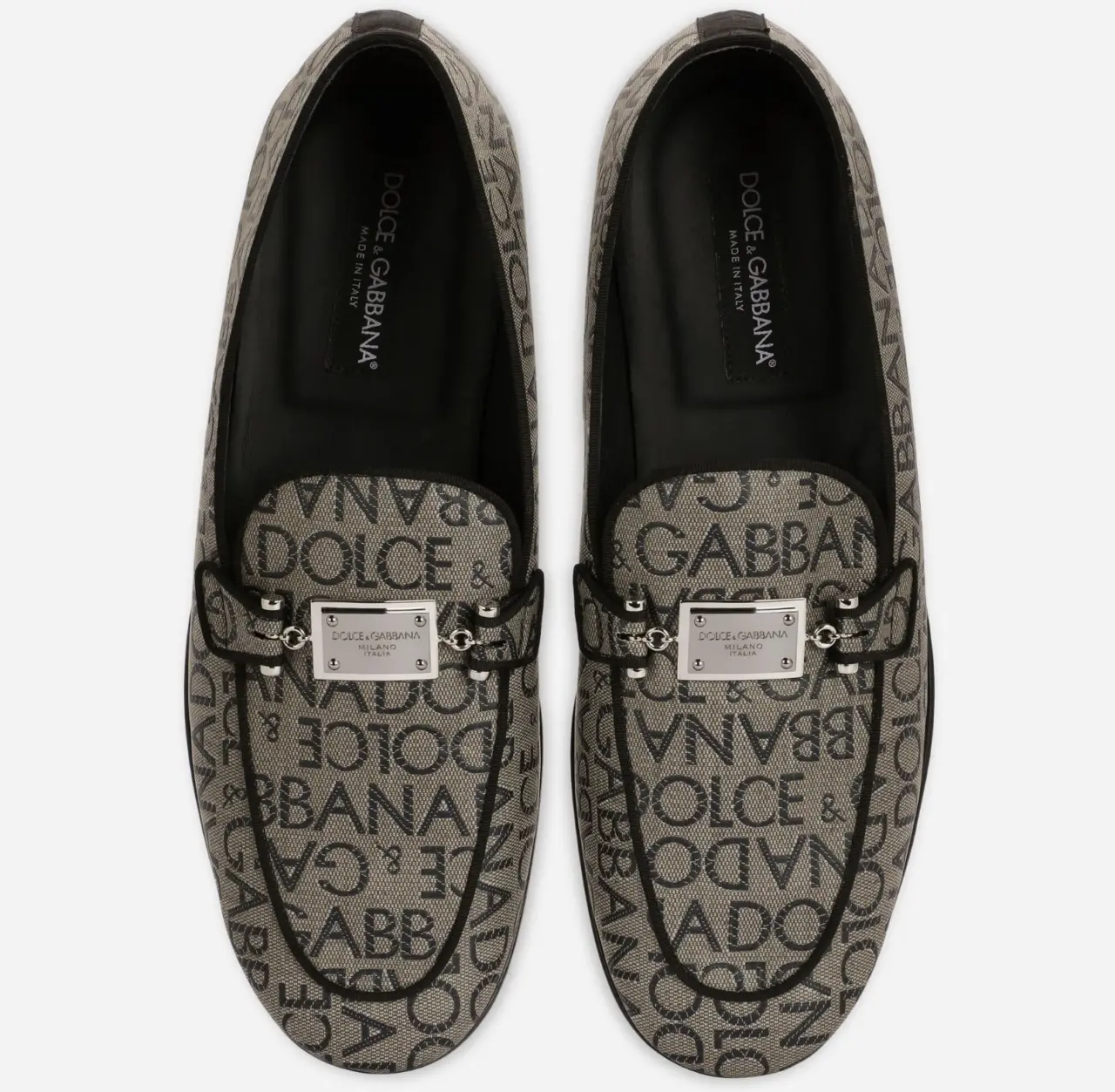 Giay Dolce & Gabbana Jacquard Slippers 'Multicolor' A50516AJ69989875