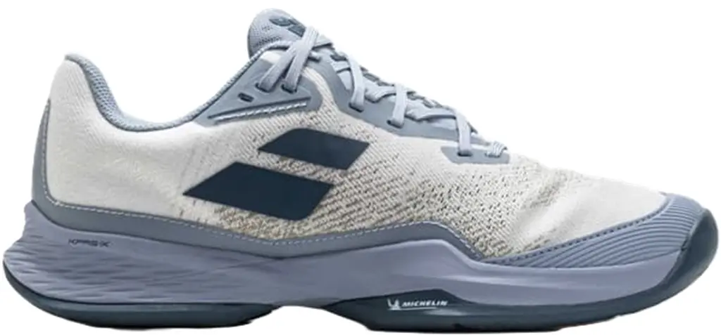 Giay Babolat Jet Mach III AC 'White Dark Grey' 3A0S25B629-1107