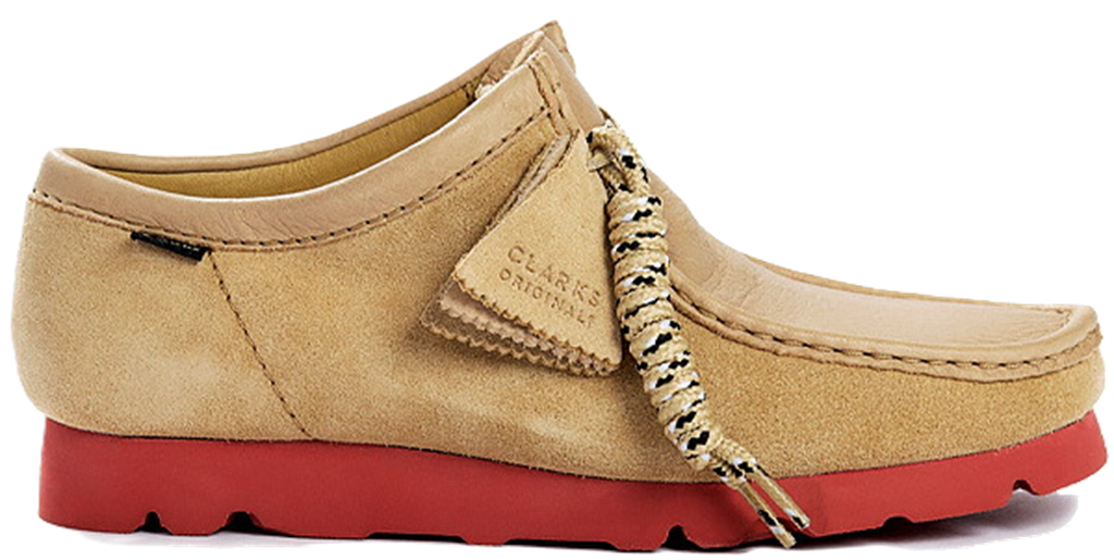 Giay Clarks Wallabee Gore-Tex Maple 'Beige' 26162413