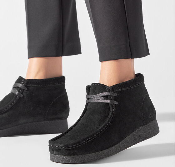 Giay Clarks Originals Wallabee Evo BT 'Black' 261747434