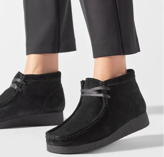 Giay Clarks Originals Wallabee Evo BT 'Black' 261747434