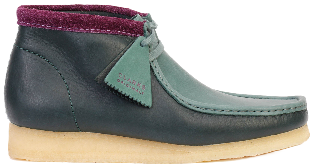 Giay Clarks Originals Wallabee Boot 'Green Combination' 26168831