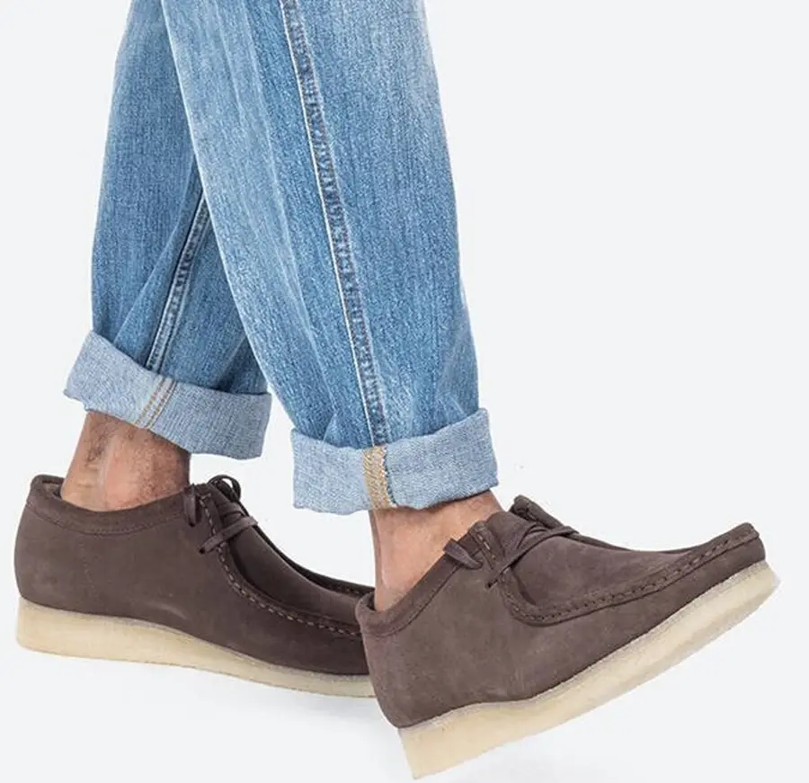 Giay Clarks Originals Wallabee 'Dark Brown' 26156606