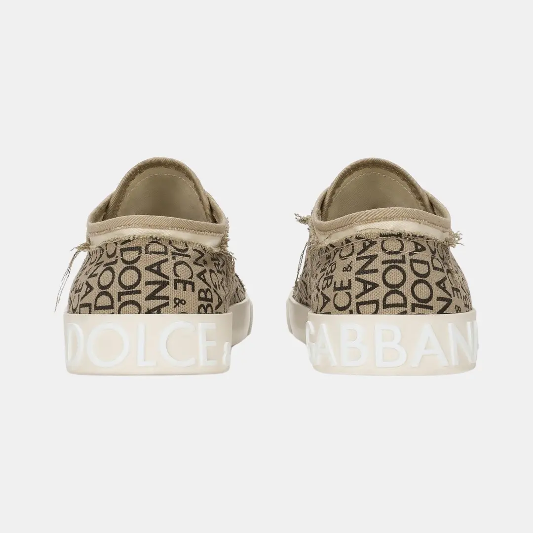 Giay Dolce & Gabbana D&G Sneaker 'Beige' CS2239-AR851