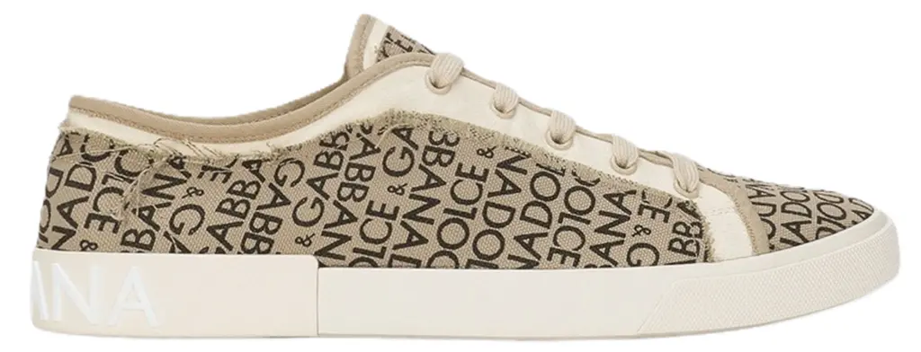 Giay Dolce & Gabbana D&G Sneaker 'Beige' CS2239-AR851