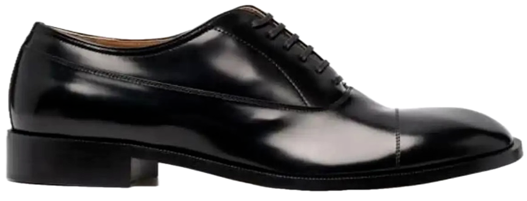 Giay Maison Margiela Waxed Leather Shoes 'Black' S37WQ0320P3827H8396