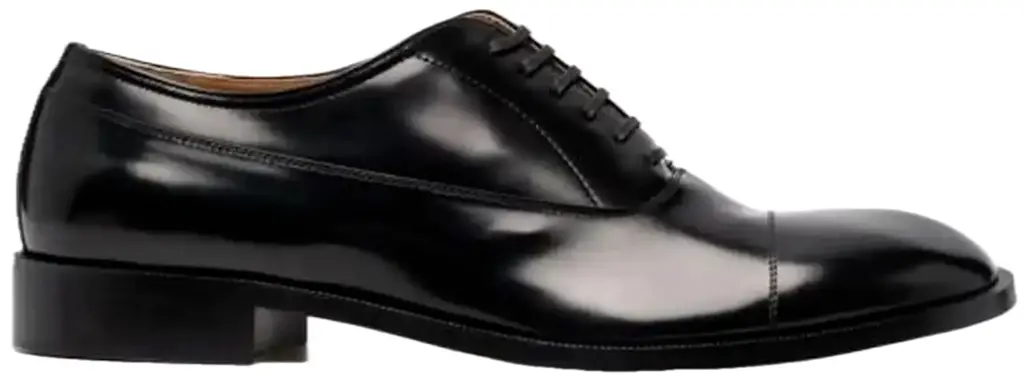 Giay Maison Margiela Waxed Leather Shoes 'Black' S37WQ0320P3827H8396