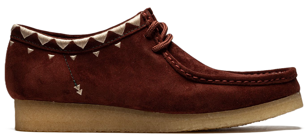 Giay Clarks Originals Wallabee Auburn 'Brown' 261688477