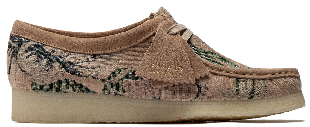 Giay Clarks Originals Wallabee 'Grey Floral' 261699164