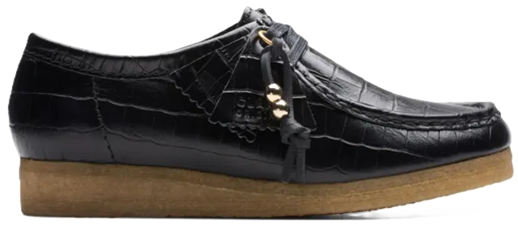 Giay Clarks Originals Wallabee Casual 'Black' 261740084