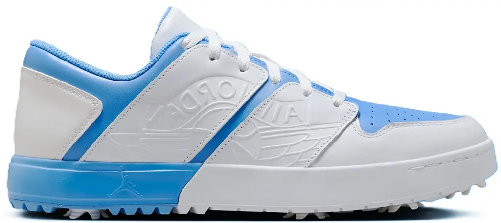 Giay Nike Air Jordan Nu Retro 1 Low Golf 'White University Blue' FZ4153-101