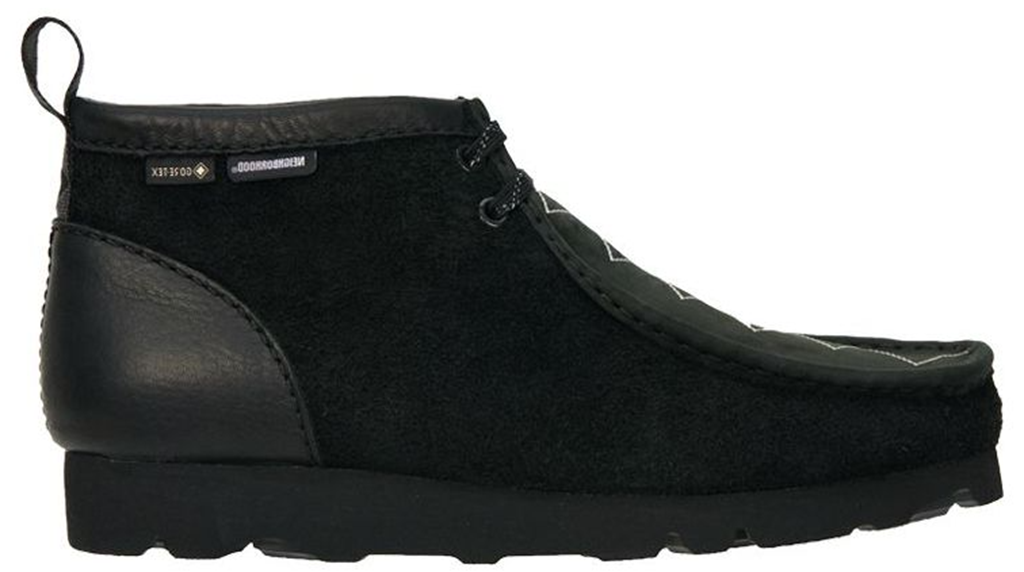 Giay Clarks Original Wallabee GTX Ankle x Neighborhood 'Black' 261667687