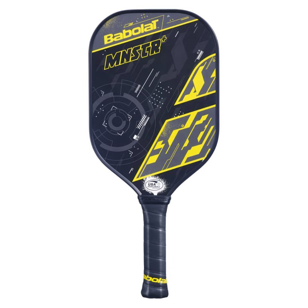Vot Pickleball Babolat MNSTR+ 15mm 'Black Yellow'