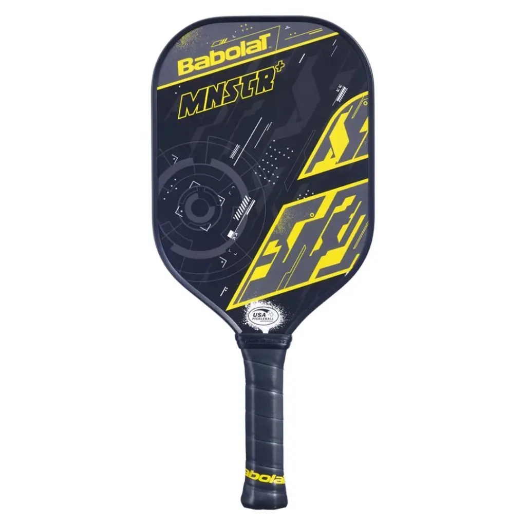 Vot Pickleball Babolat MNSTR+ 15mm 'Black Yellow'