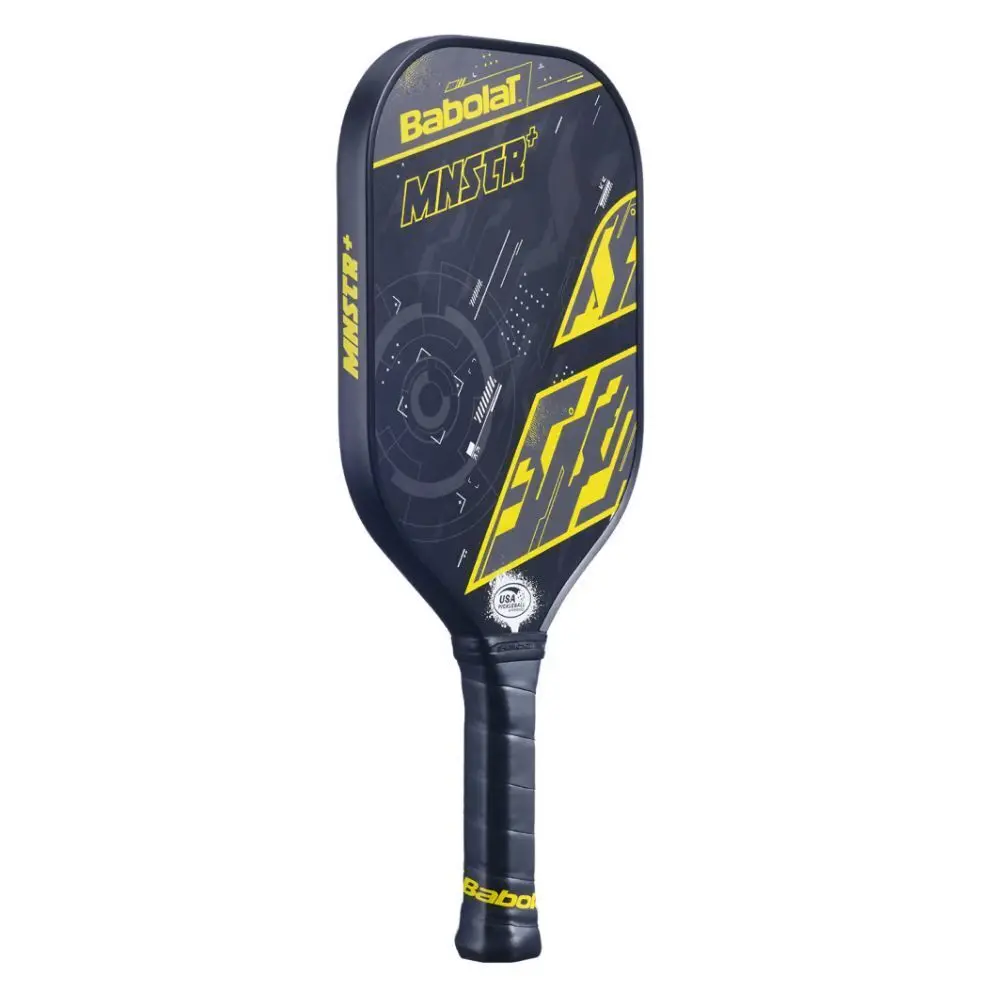 Vot Pickleball Babolat MNSTR+ 15mm 'Black Yellow'