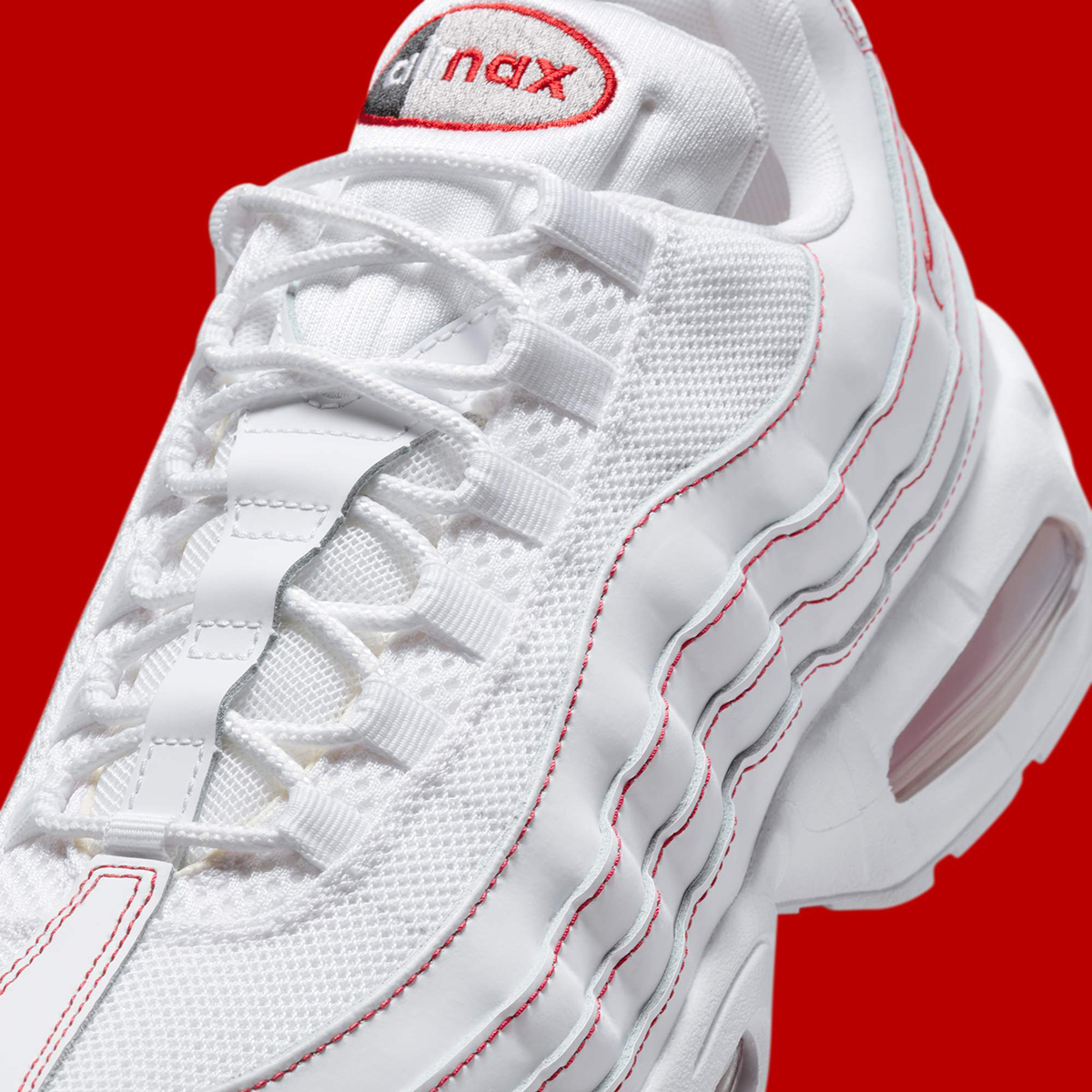 Giay Nike Air Max 95 OG 'Big Bubble White University Red' IB7936-100