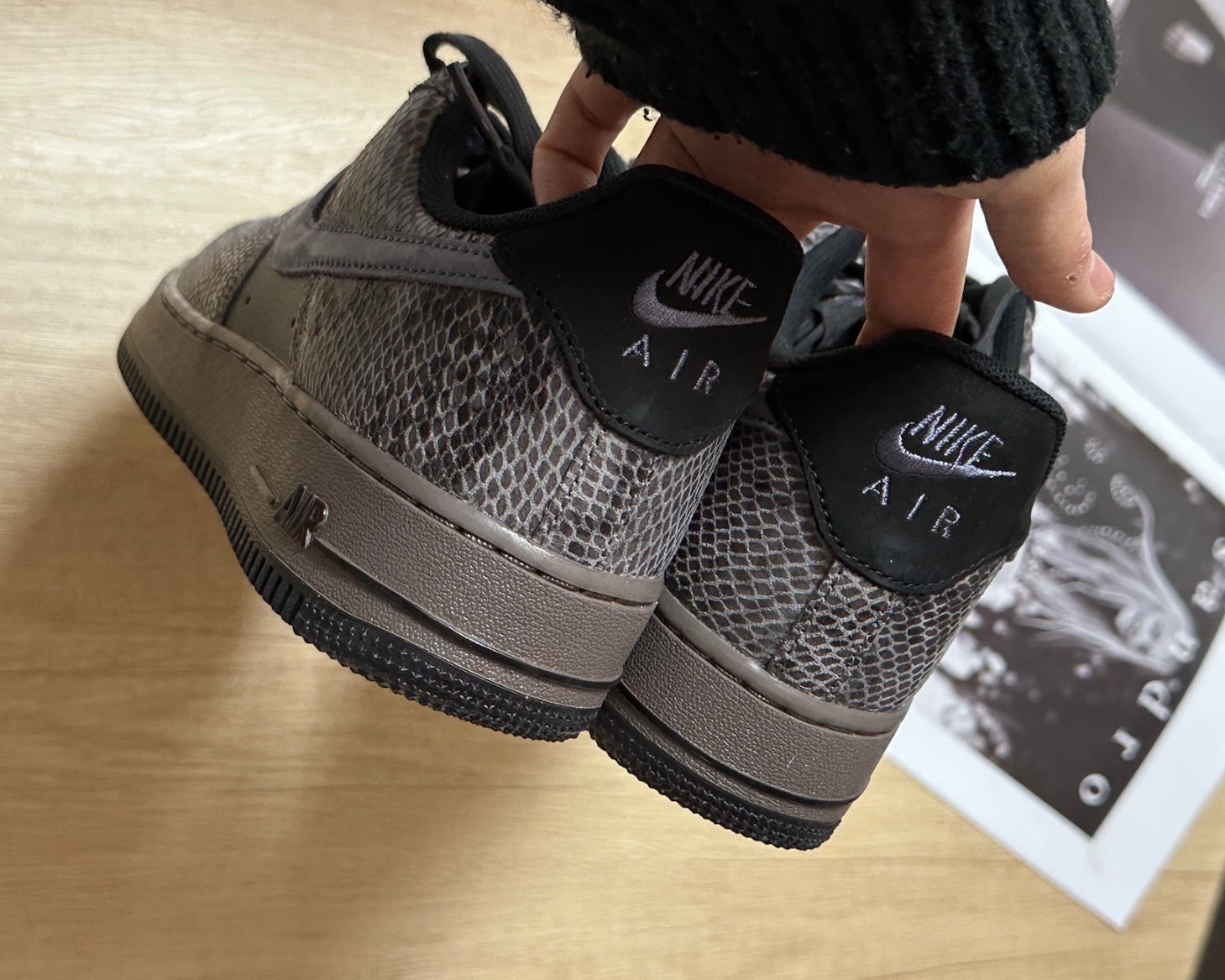 Alternative view of Giày Nike Air Force 1 Low ‘Snakeskin’ HF2898-001