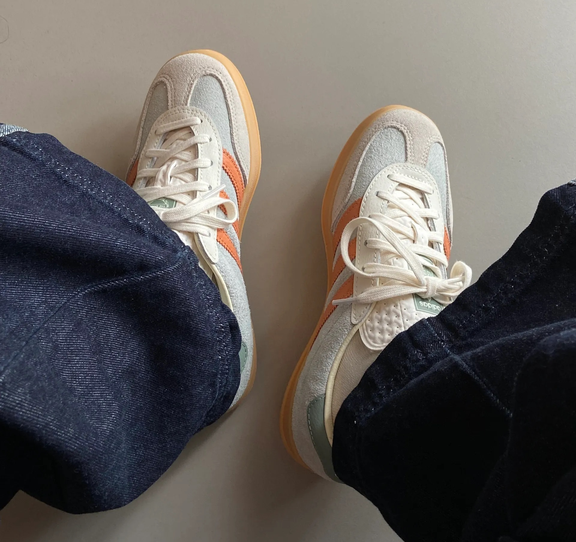 Giay Adidas Gazelle Indoor 'Wonder Silver Off White' JQ0011