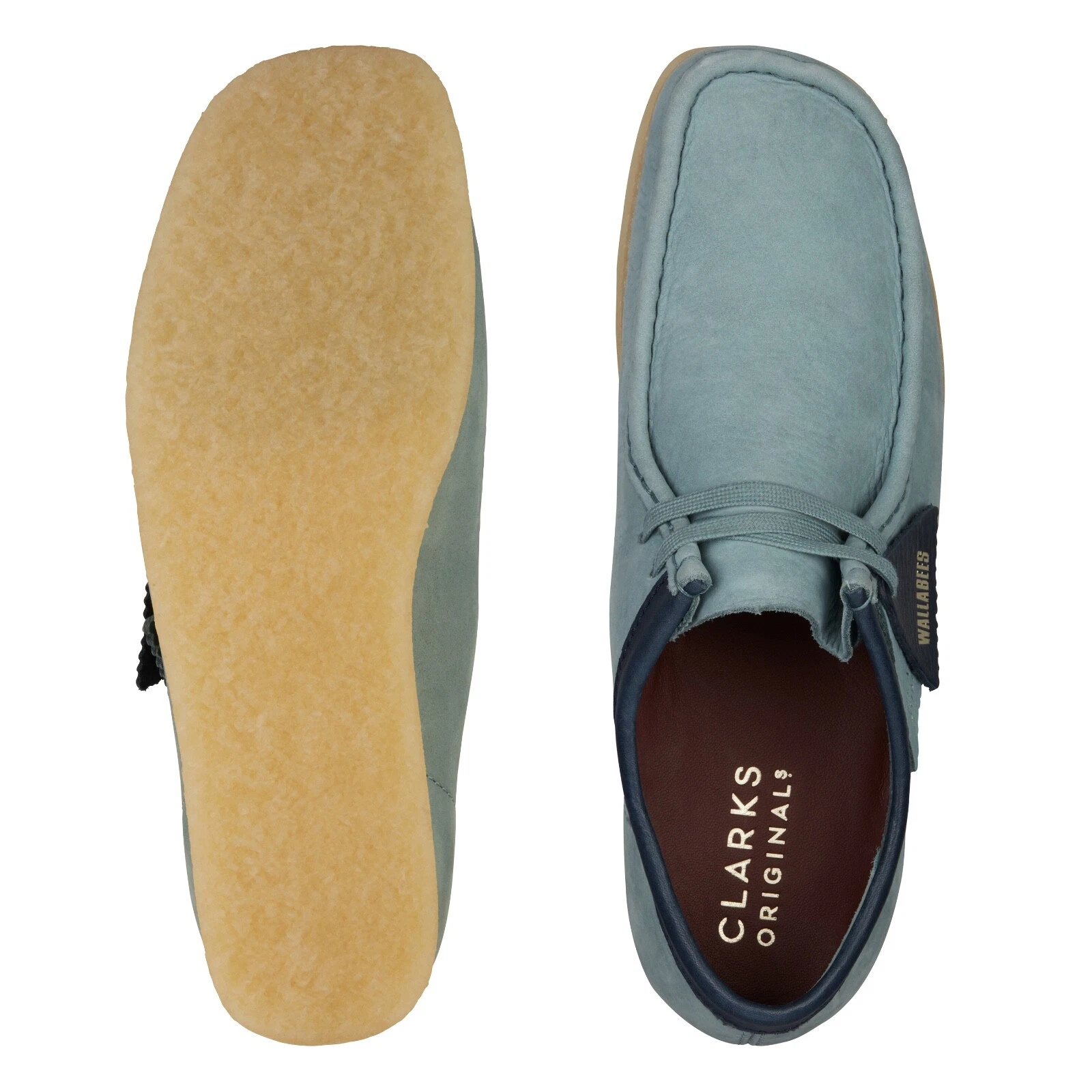 Giay Clarks Originals Wallabee Boot 'Sage Nubuck' 26162538