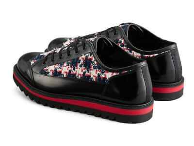 Giay Onitsuka Tiger Blucher Lo 'Black Classic Red Tweed' 1183C330-002